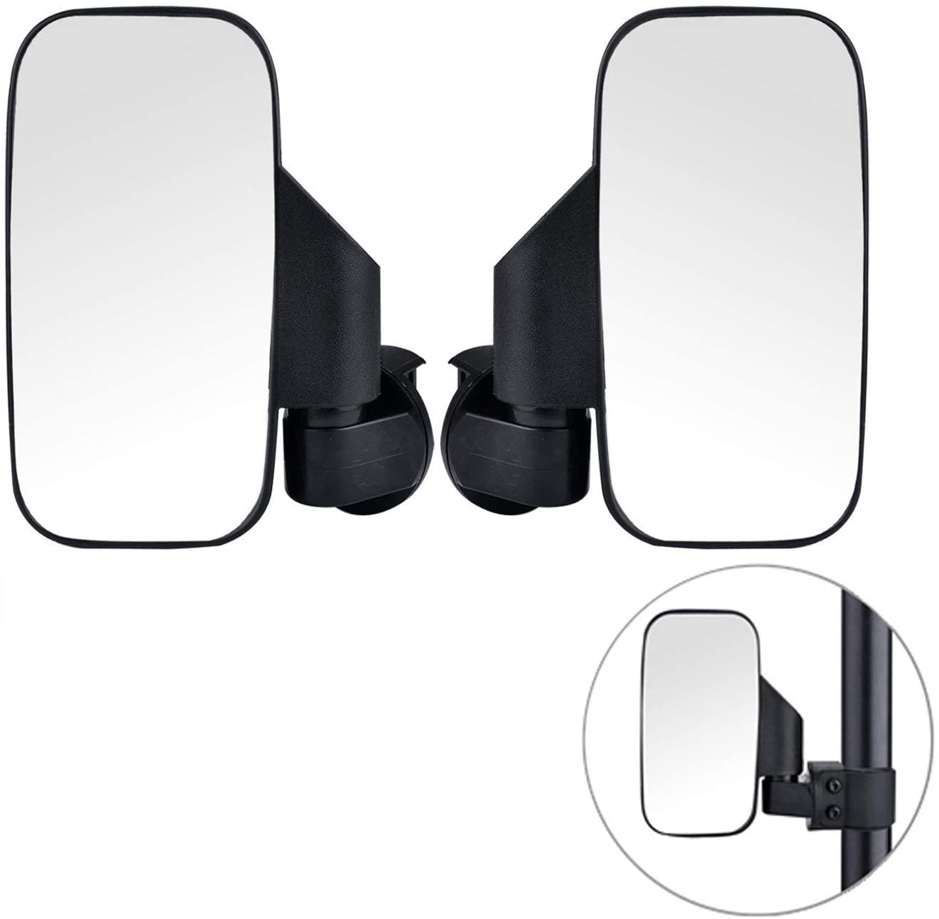 Upgraded UTV Side View Mirrors